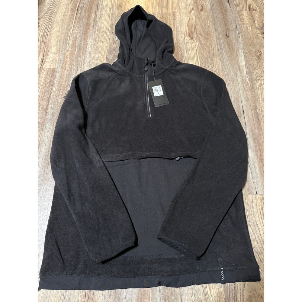Men's Motion size medium jacket expedition Zip Hoodie -NWT-NEW-Black-MSRP 78.00